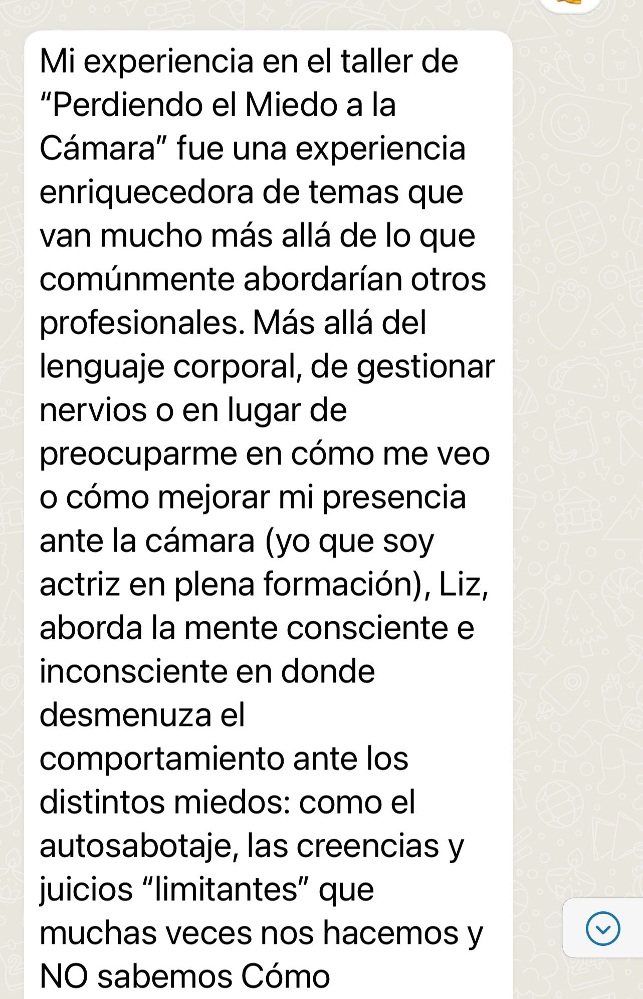 Pierde el miedo a grabarte y exponerte en redes sociales (jueves 30 julio 8pm)